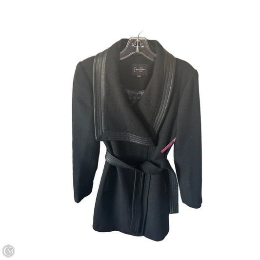 Coat Peacoat By Jessica Simpson In Black, Size: M