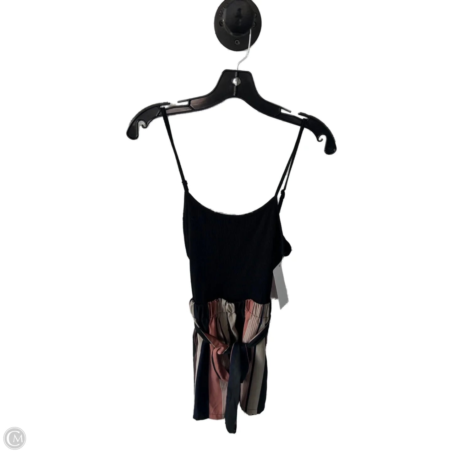 Romper By Shein In Black & Tan, Size: L