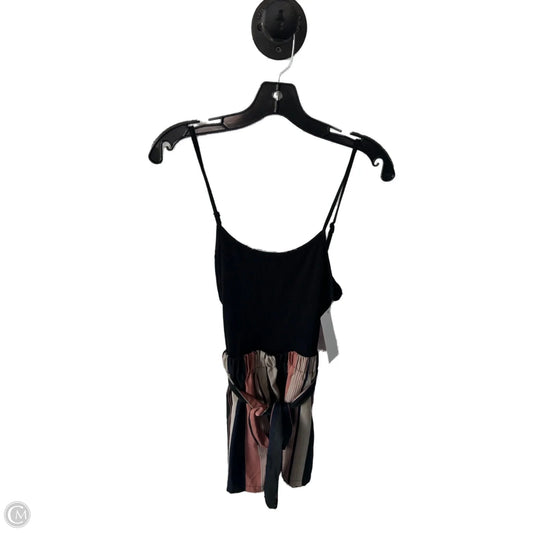 Romper By Shein In Black & Tan, Size: L