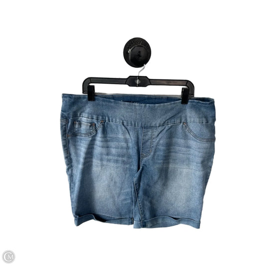 Shorts By Natural Reflections In Blue Denim, Size: 18