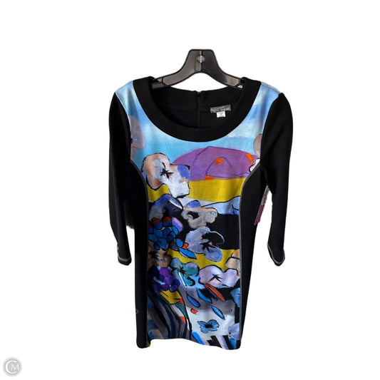 Dress Work By Clothes Mentor In Black & Blue, Size: S