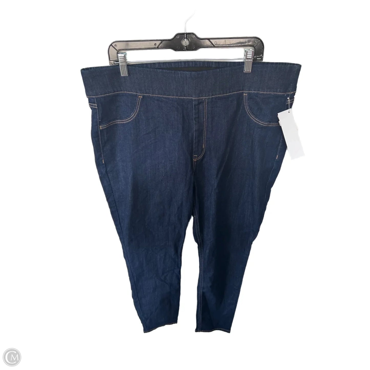 Jeans Skinny By Old Navy In Blue Denim, Size: 18