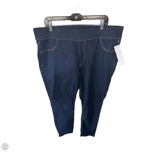 Jeans Skinny By Old Navy In Blue Denim, Size: 18