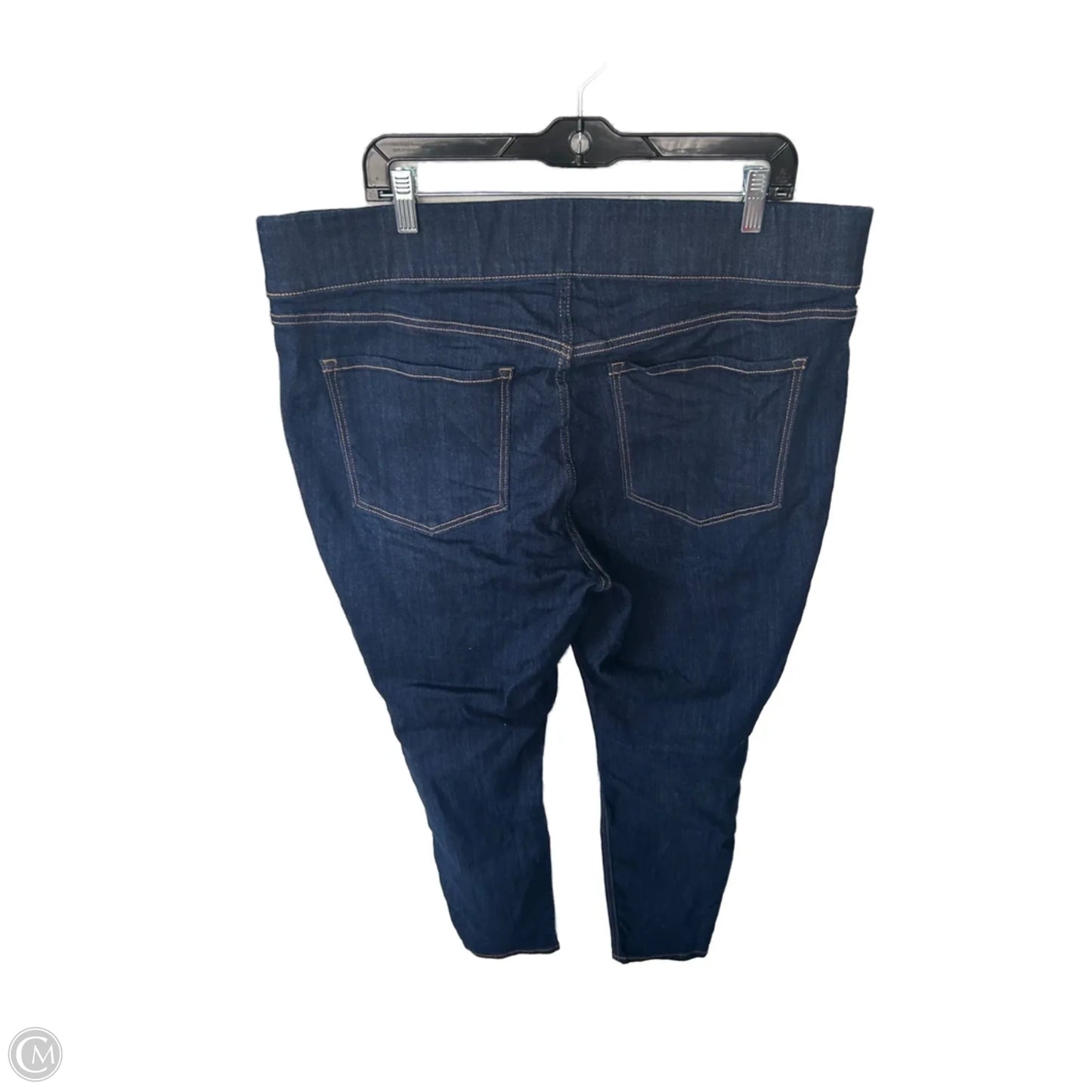 Jeans Skinny By Old Navy In Blue Denim, Size: 18