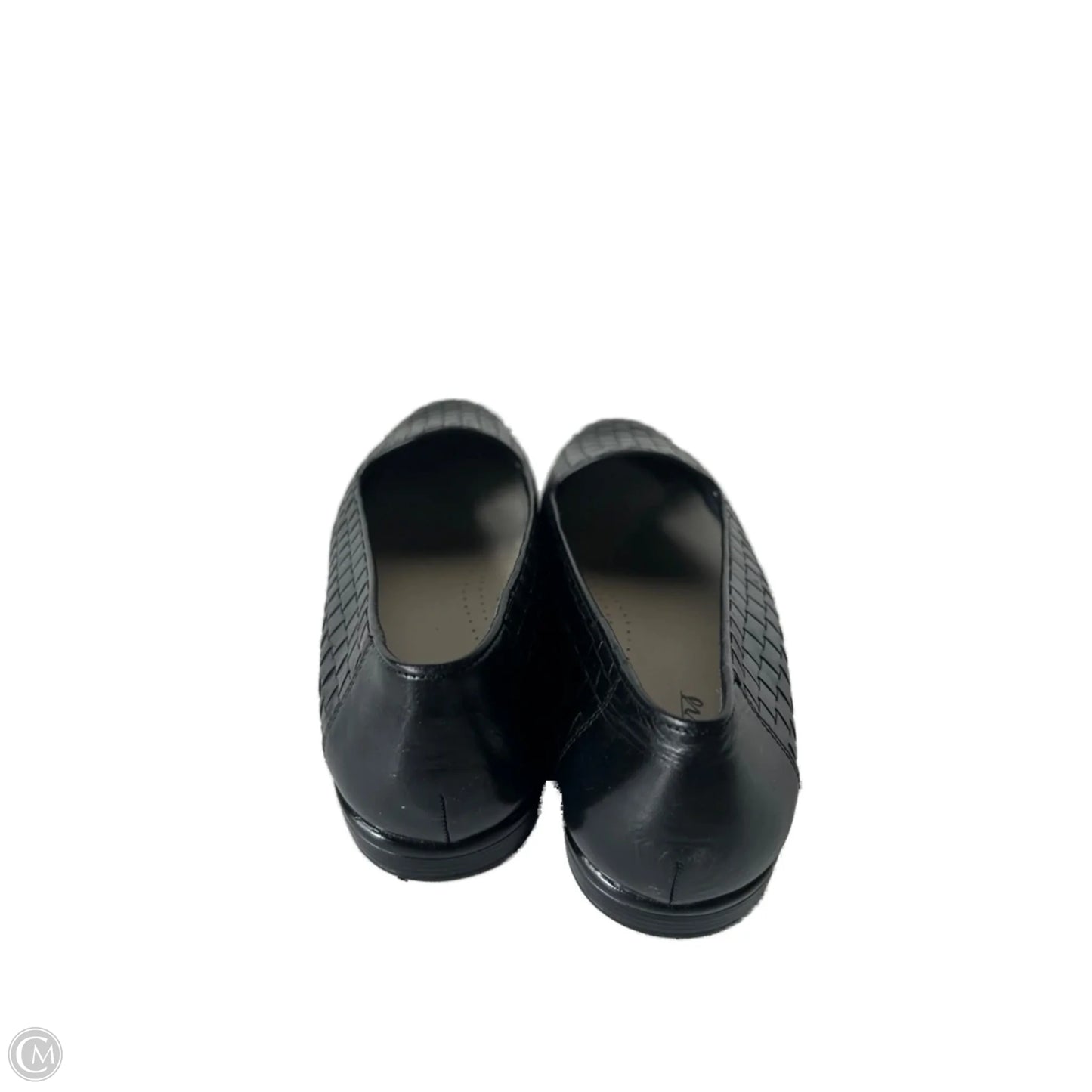 Shoes Flats By Clothes Mentor In Black, Size: 8.5
