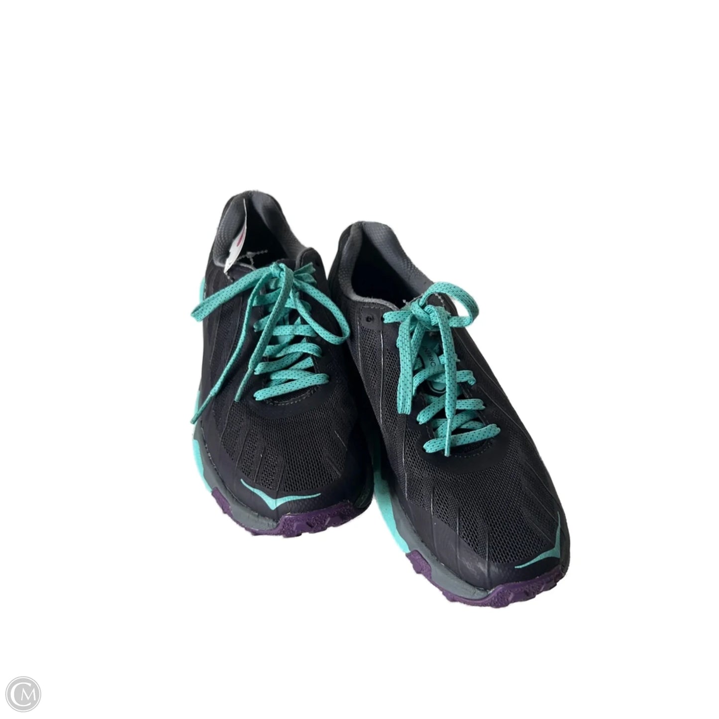 Shoes Athletic By Hoka In Grey & Purple, Size: 7.5