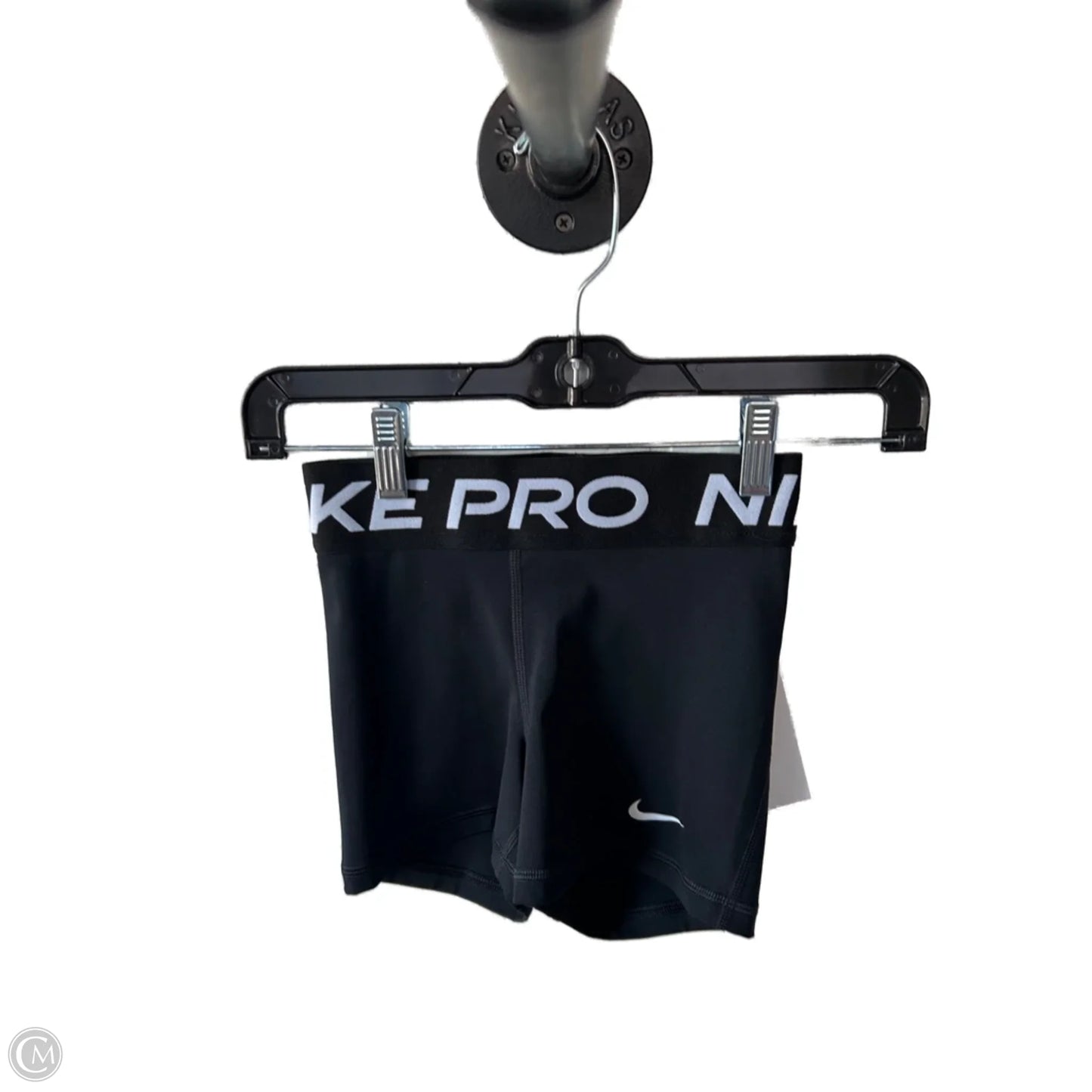 Athletic Shorts By Nike In Black & White, Size: 0