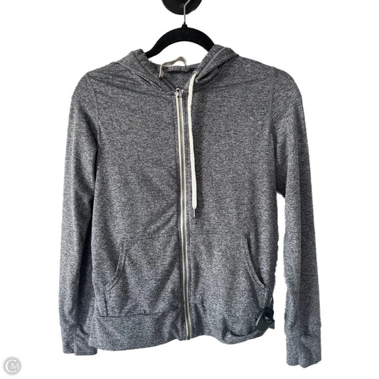 Athletic Top Long Sleeve Hoodie By Vuori In Blue Denim, Size: Xxs