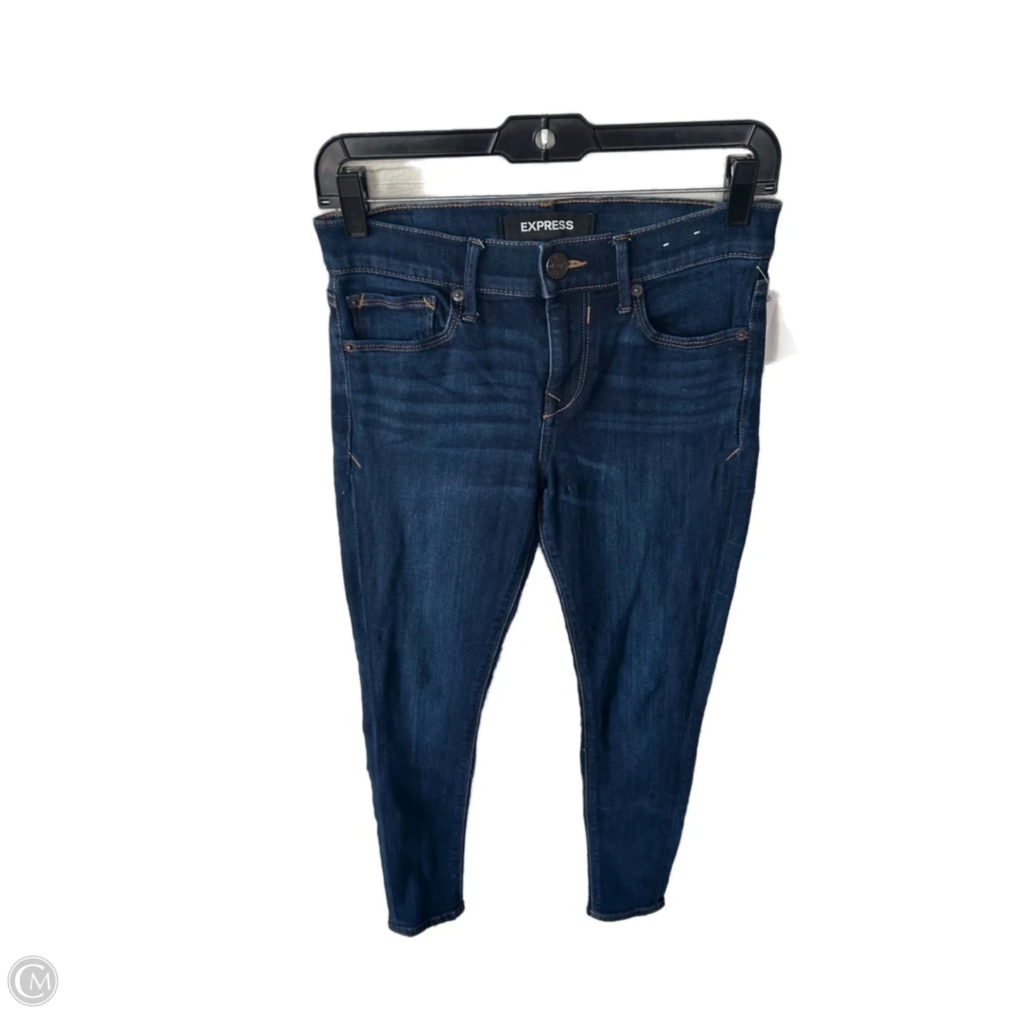 Jeans Jeggings By Express In Blue Denim, Size: 2p