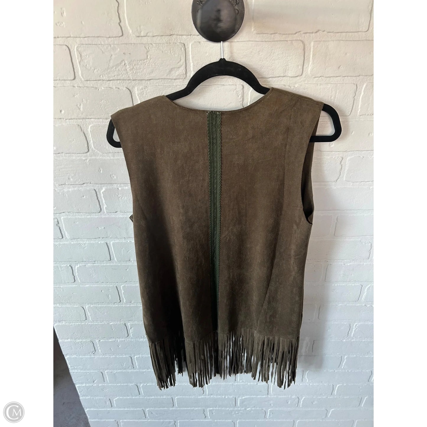 Vest Other By Clothes Mentor In Green, Size: M