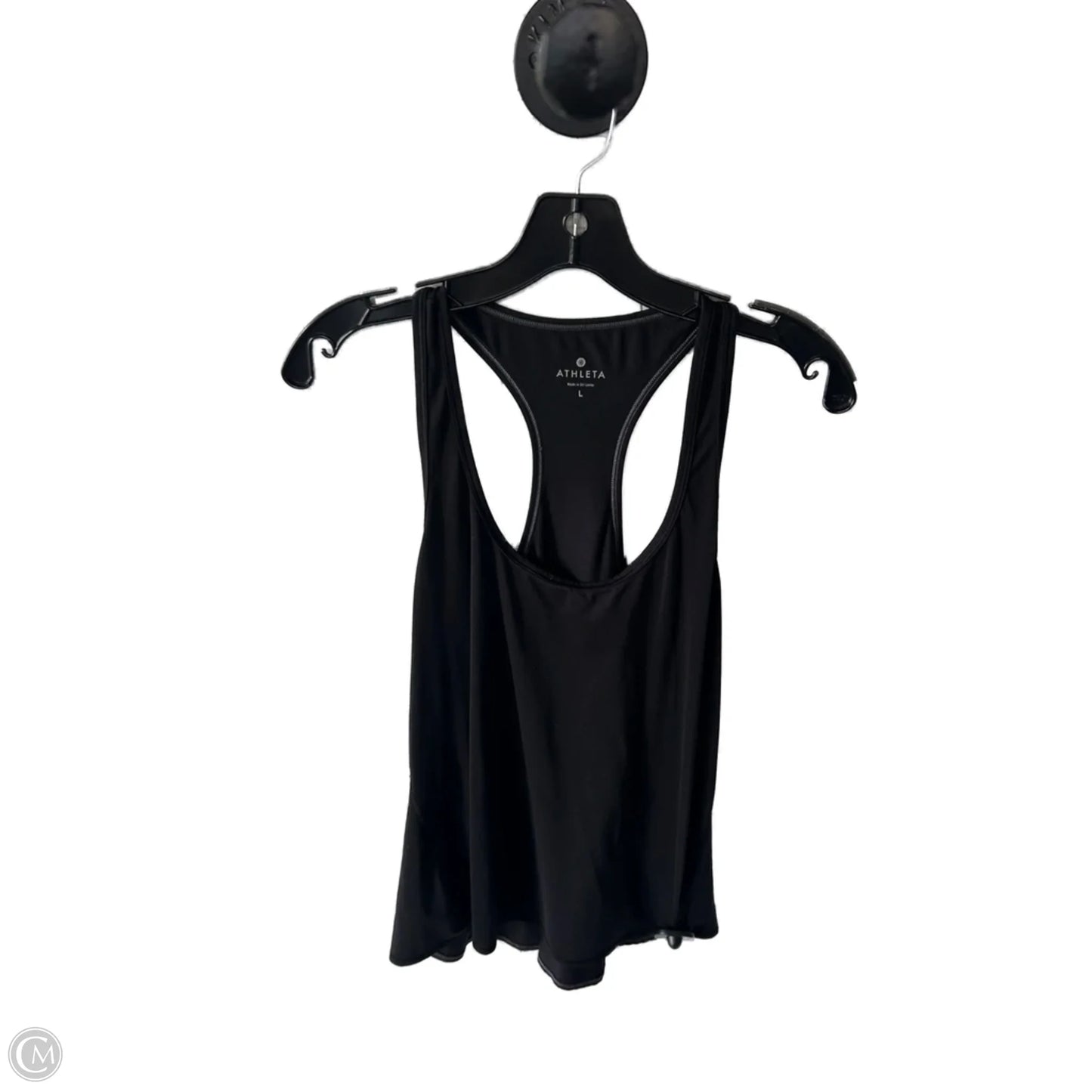Athletic Tank Top By Athleta In Black, Size: L