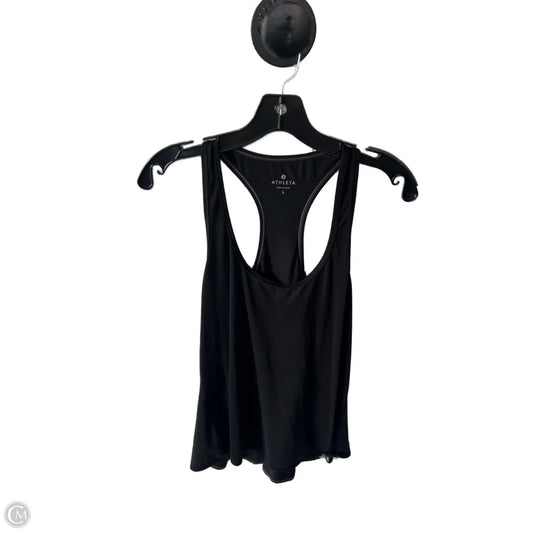 Athletic Tank Top By Athleta In Black, Size: L