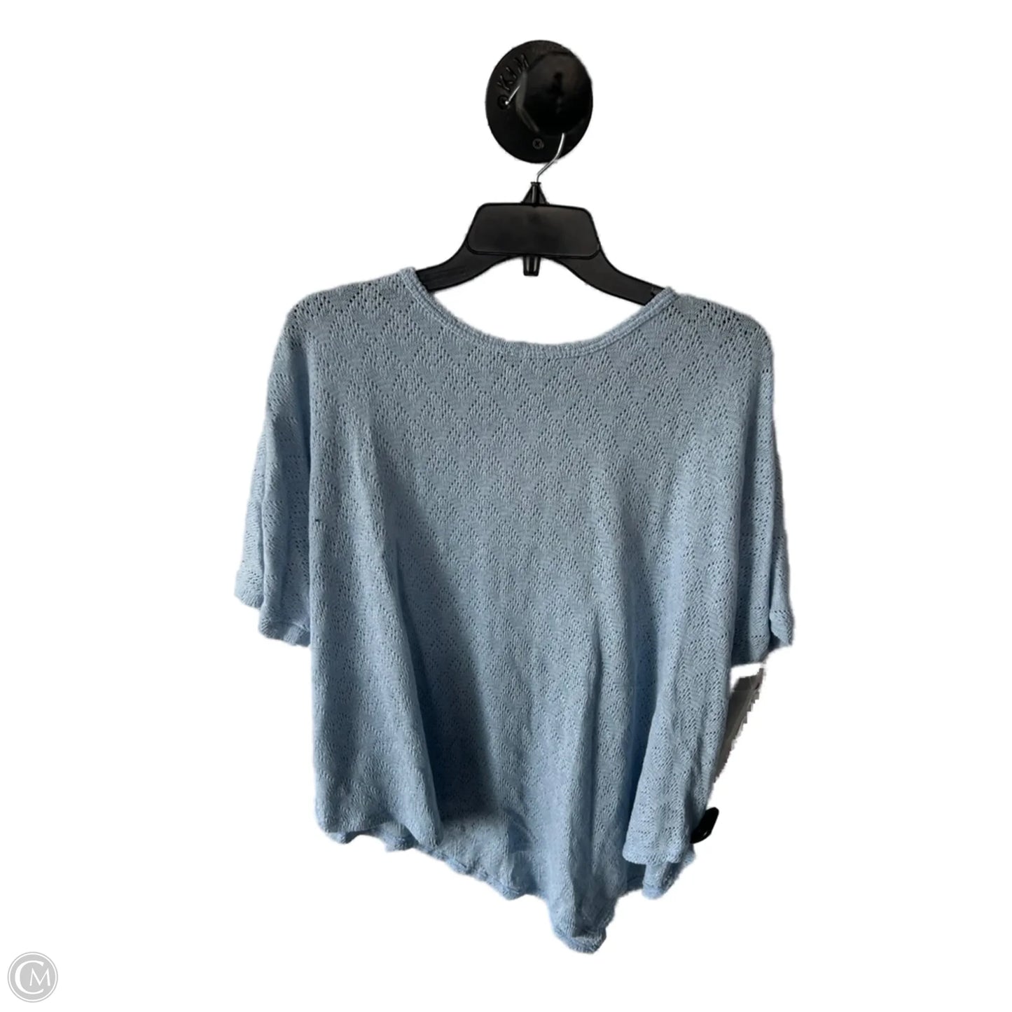 Sweater Short Sleeve By Heimish Usa In Blue, Size: M