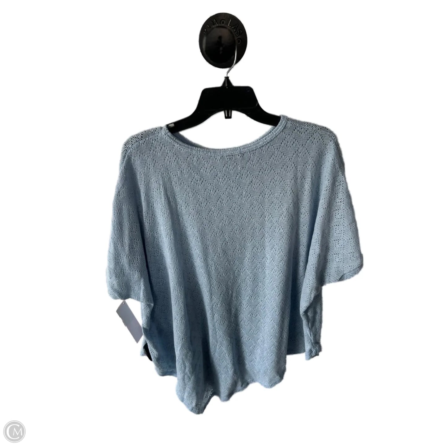 Sweater Short Sleeve By Heimish Usa In Blue, Size: M