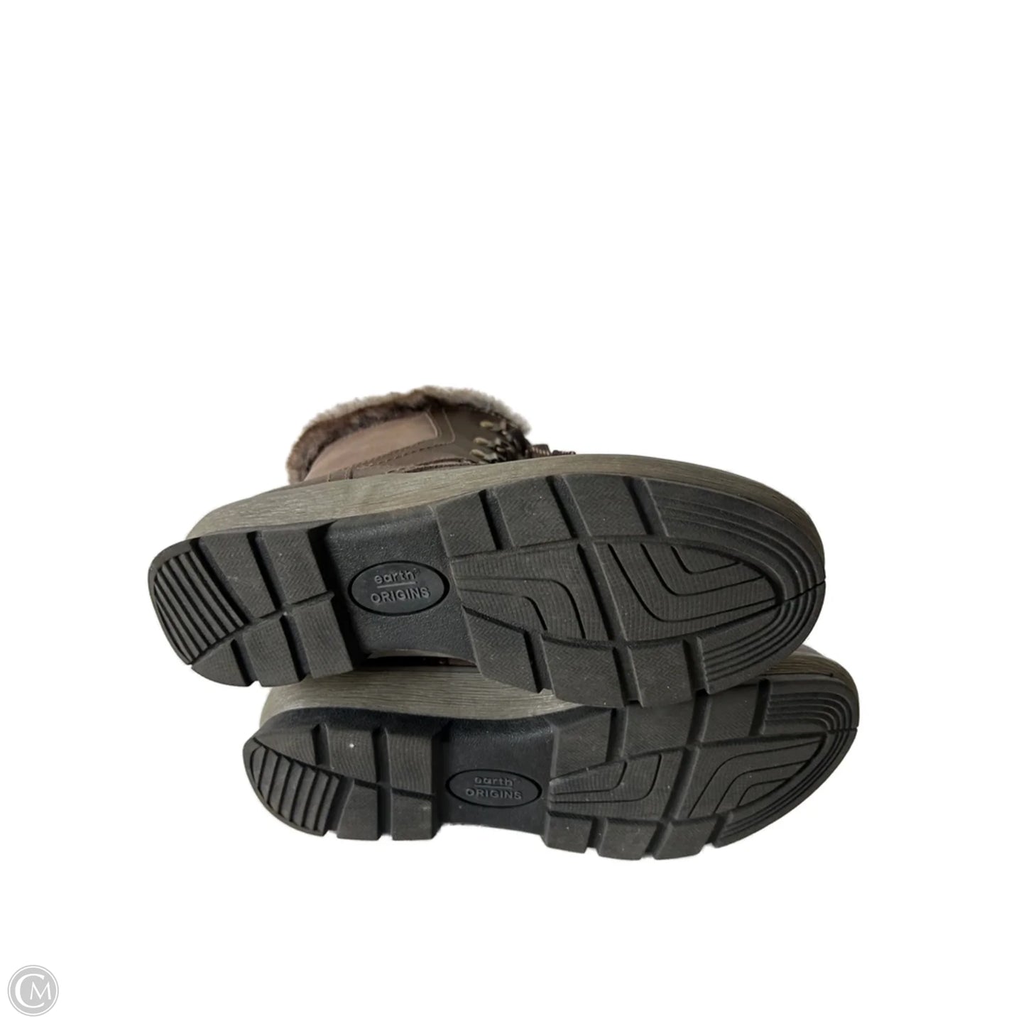 Boots Ankle Flats By Earth Origins In Brown, Size: 8