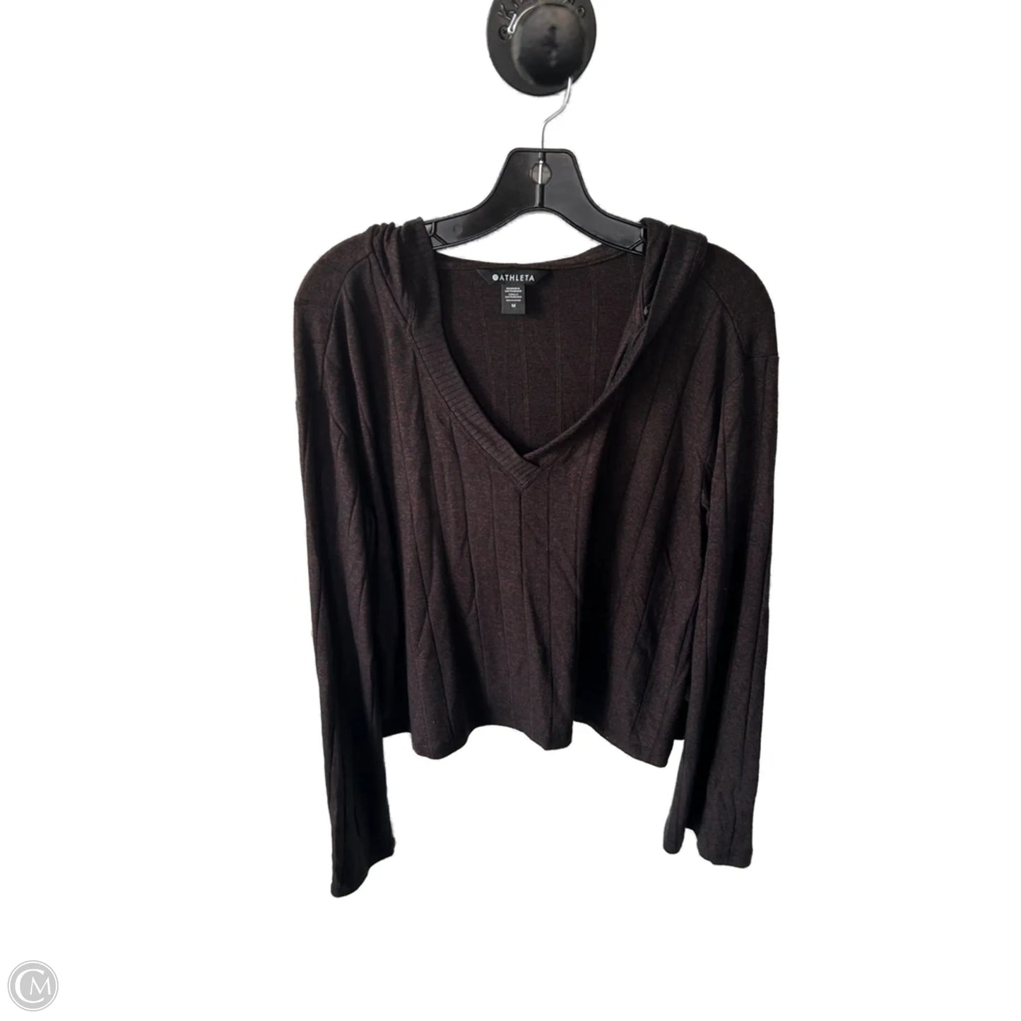 Sweater By Athleta In Black & Brown, Size: M