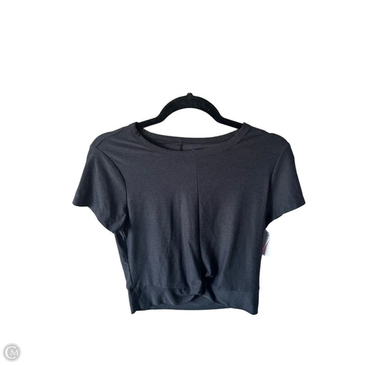 Athletic Top Short Sleeve By Old Navy In Grey, Size: S