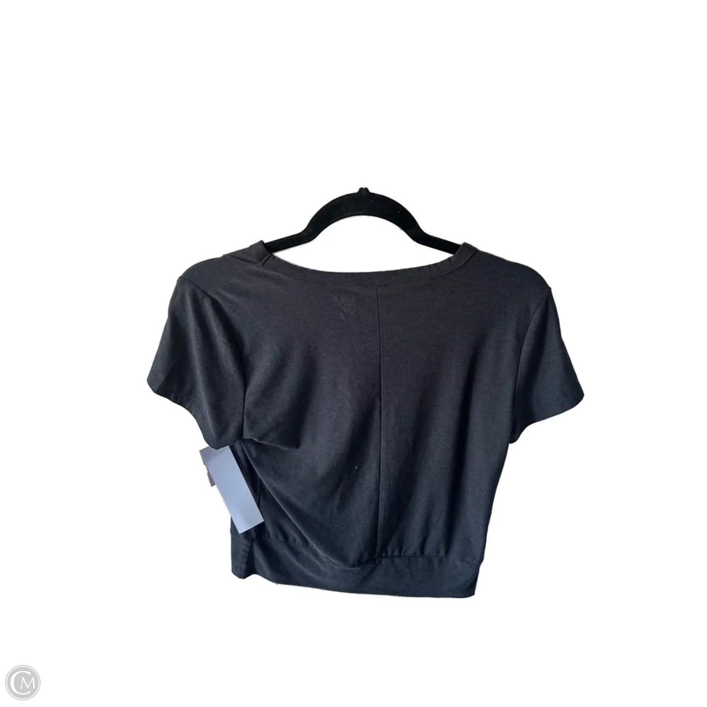 Athletic Top Short Sleeve By Old Navy In Grey, Size: S