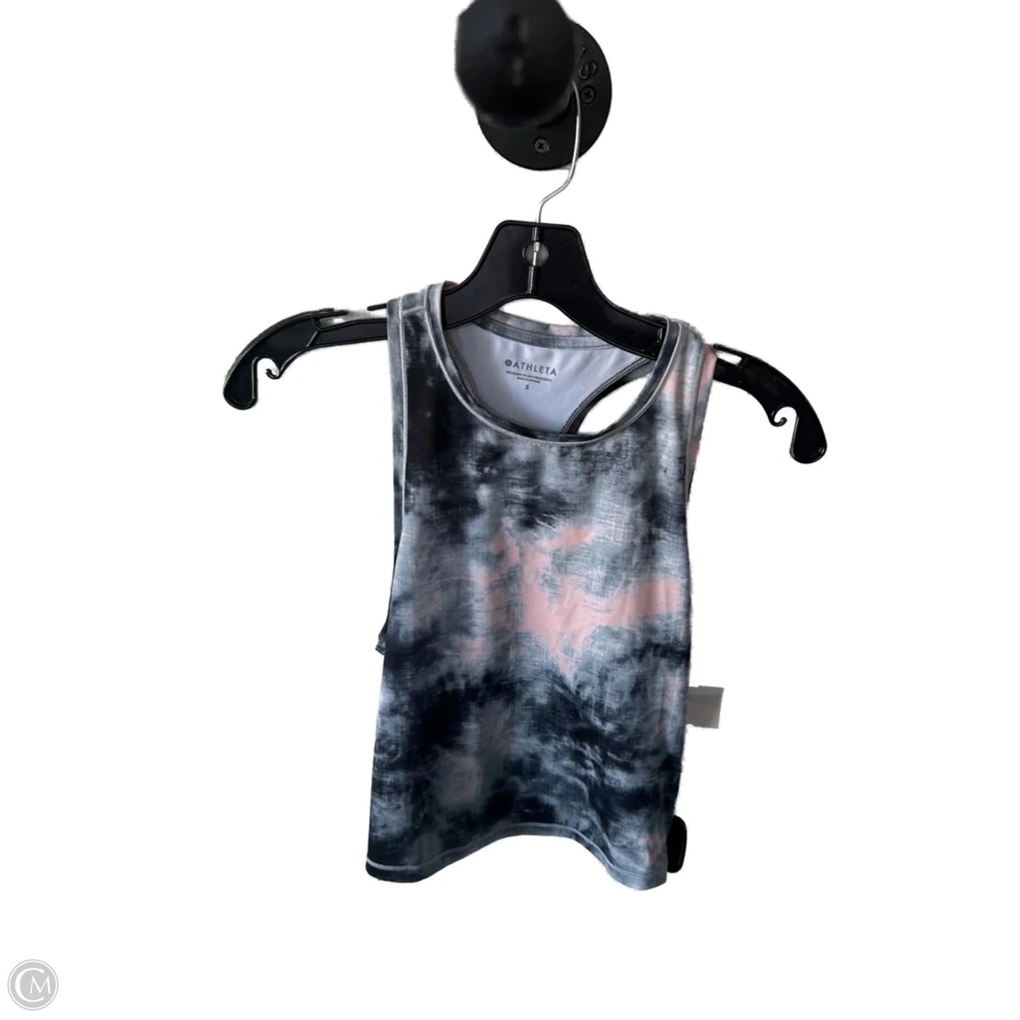 Tank Top By Athleta In Grey & Pink, Size: S