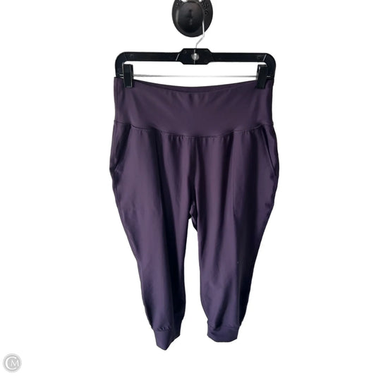 Athletic Pants By Old Navy In Purple, Size: 12