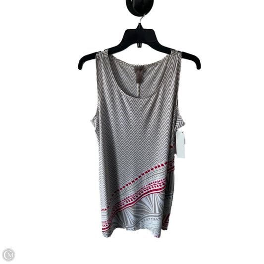 Dress Work By Chicos In Tan & White, Size: L