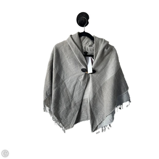Shawl By Ann Taylor In Grey & Tan, Size: Osfm