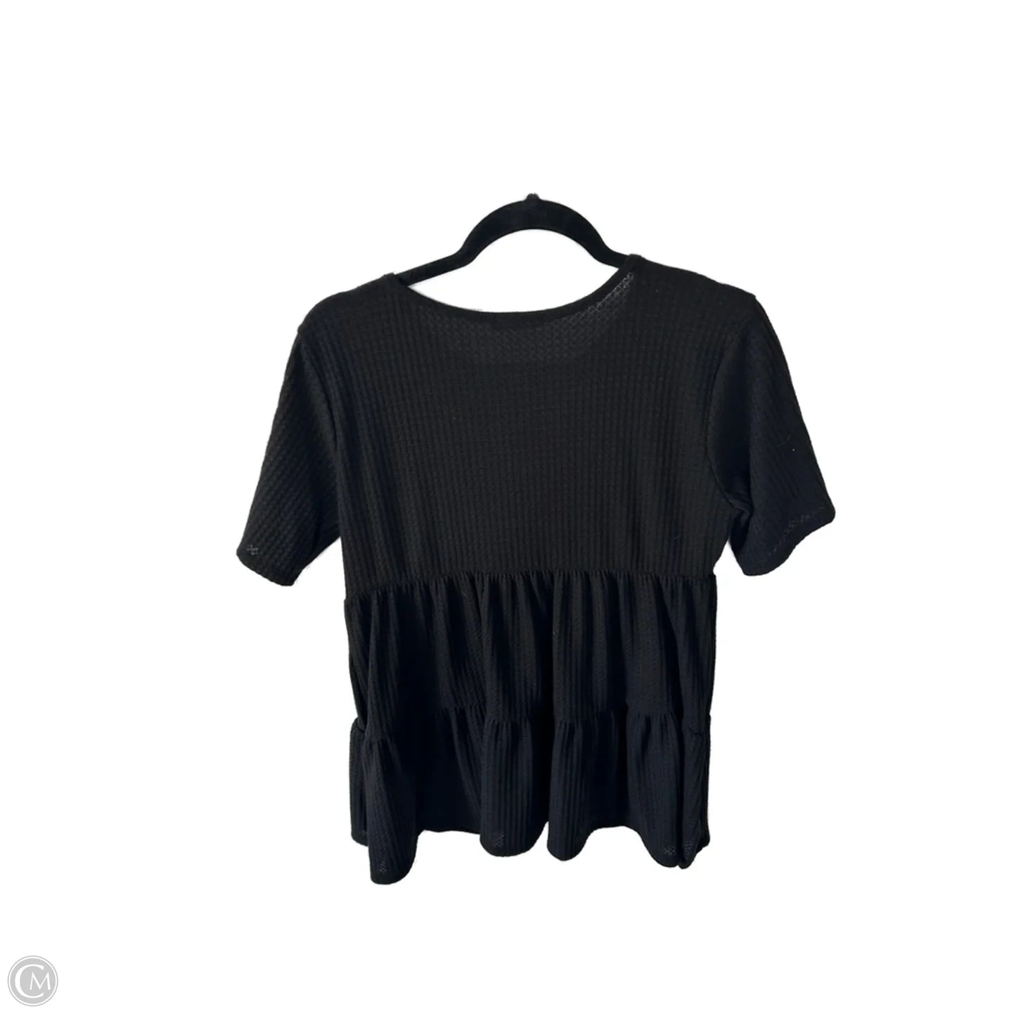Top Short Sleeve By Heimish Usa In Black, Size: M