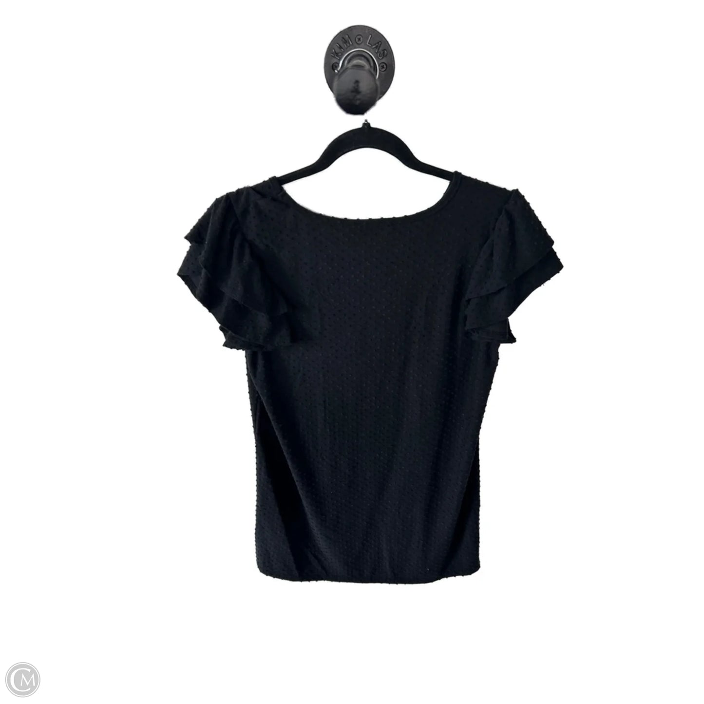 Top Short Sleeve By Heimish Usa In Black, Size: L