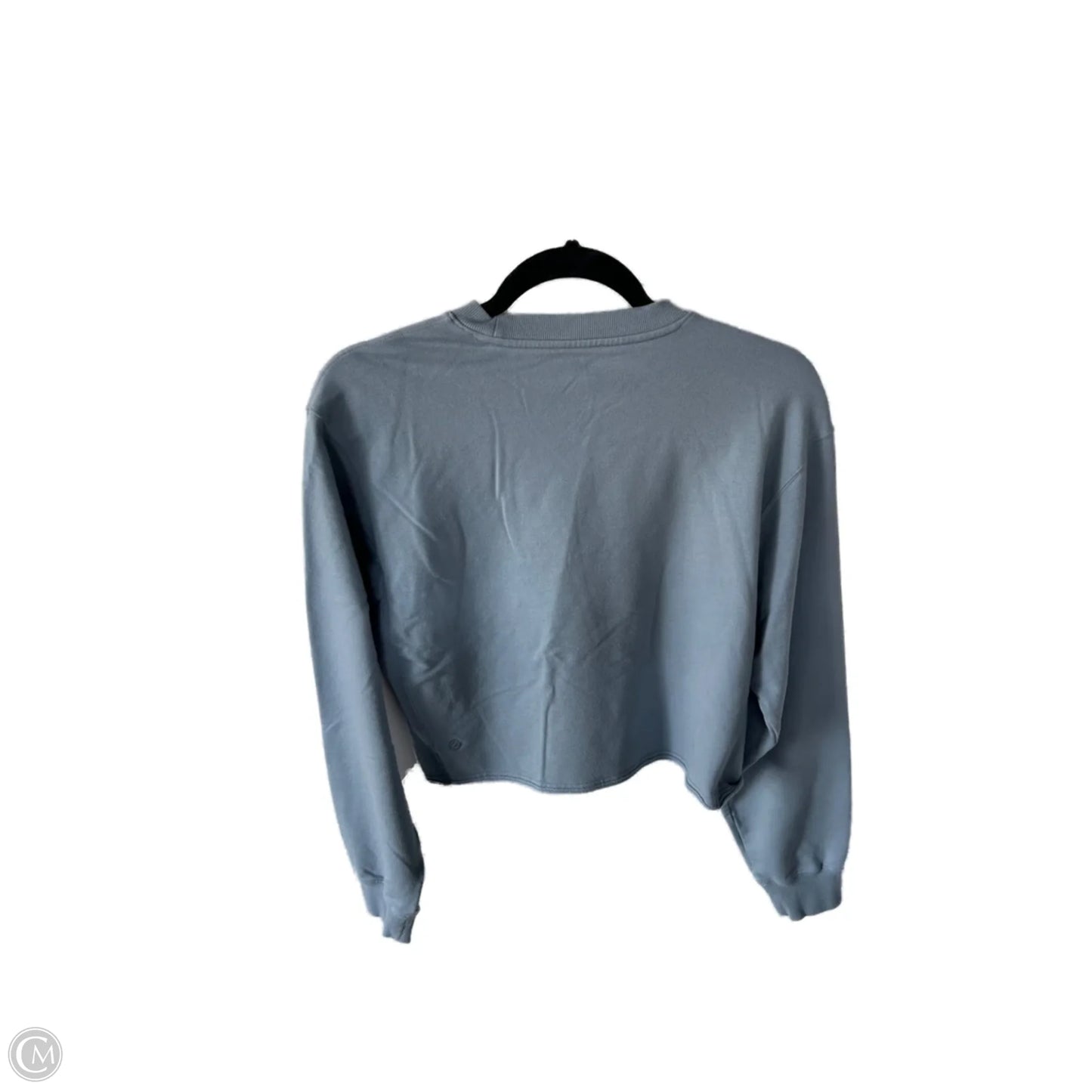 Athletic Sweatshirt Crewneck By Cmc In Blue, Size: M