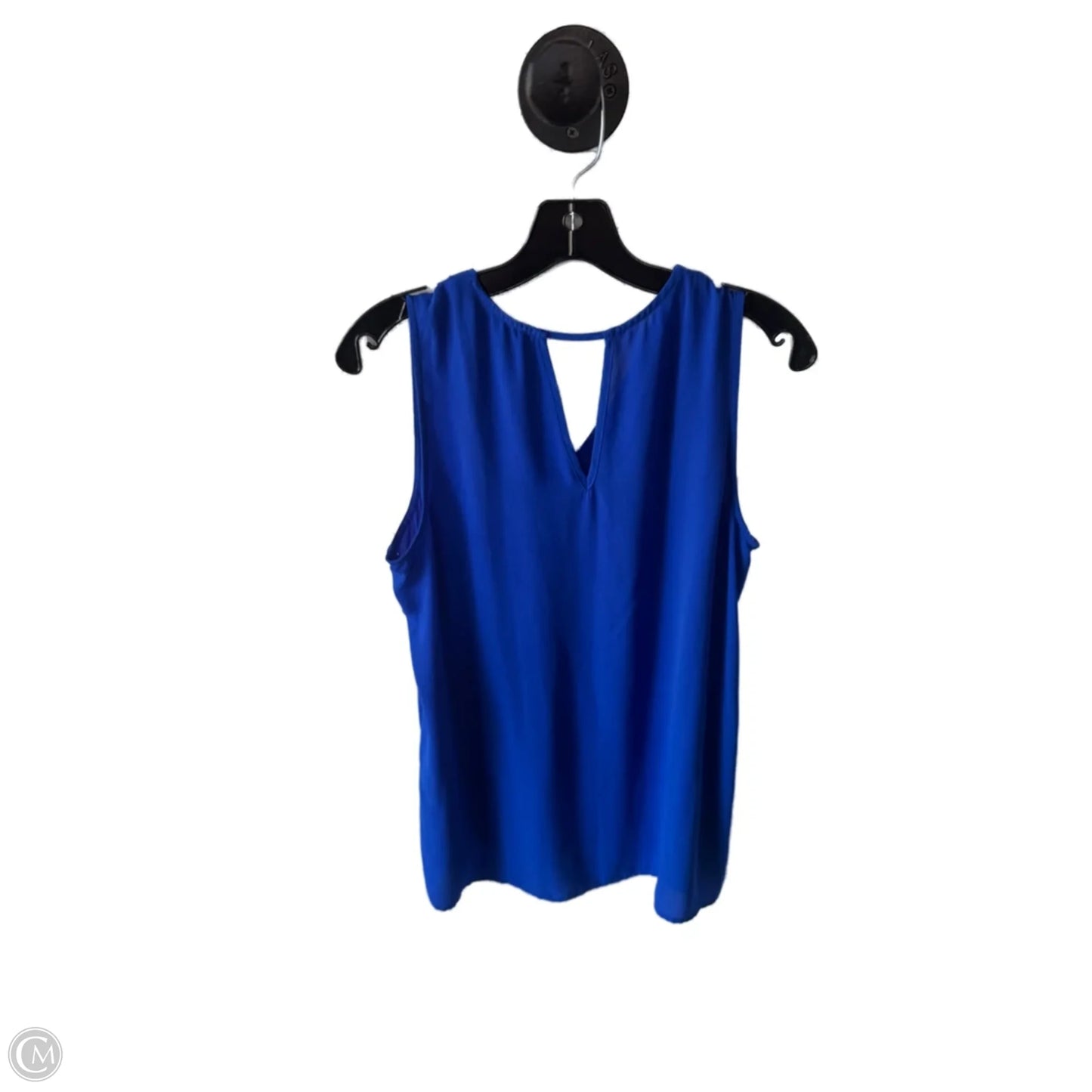 Top Sleeveless By Pleione In Blue, Size: M