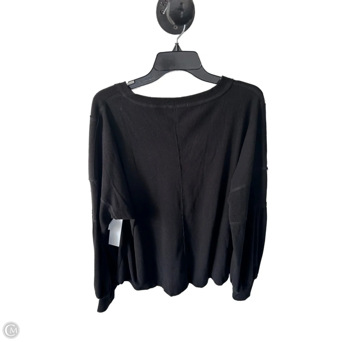 Top Long Sleeve By Clothes Mentor In Black, Size: Xl