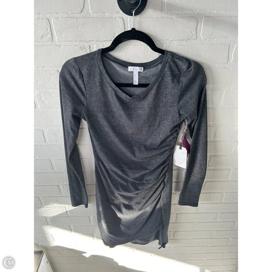 Dress Casual Midi By Leith In Grey, Size: S