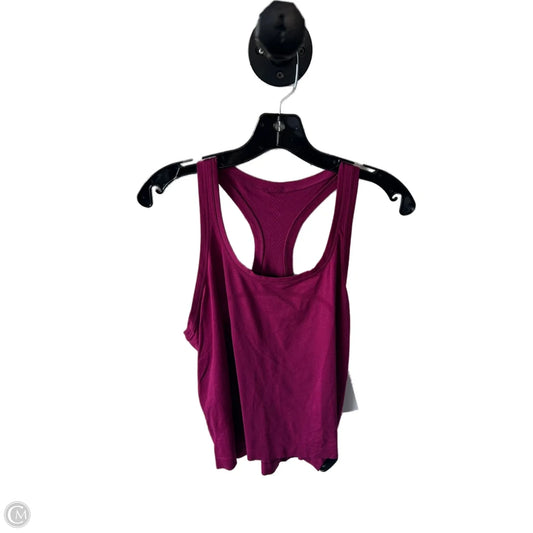 Athletic Tank Top By Lululemon In Pink, Size: M