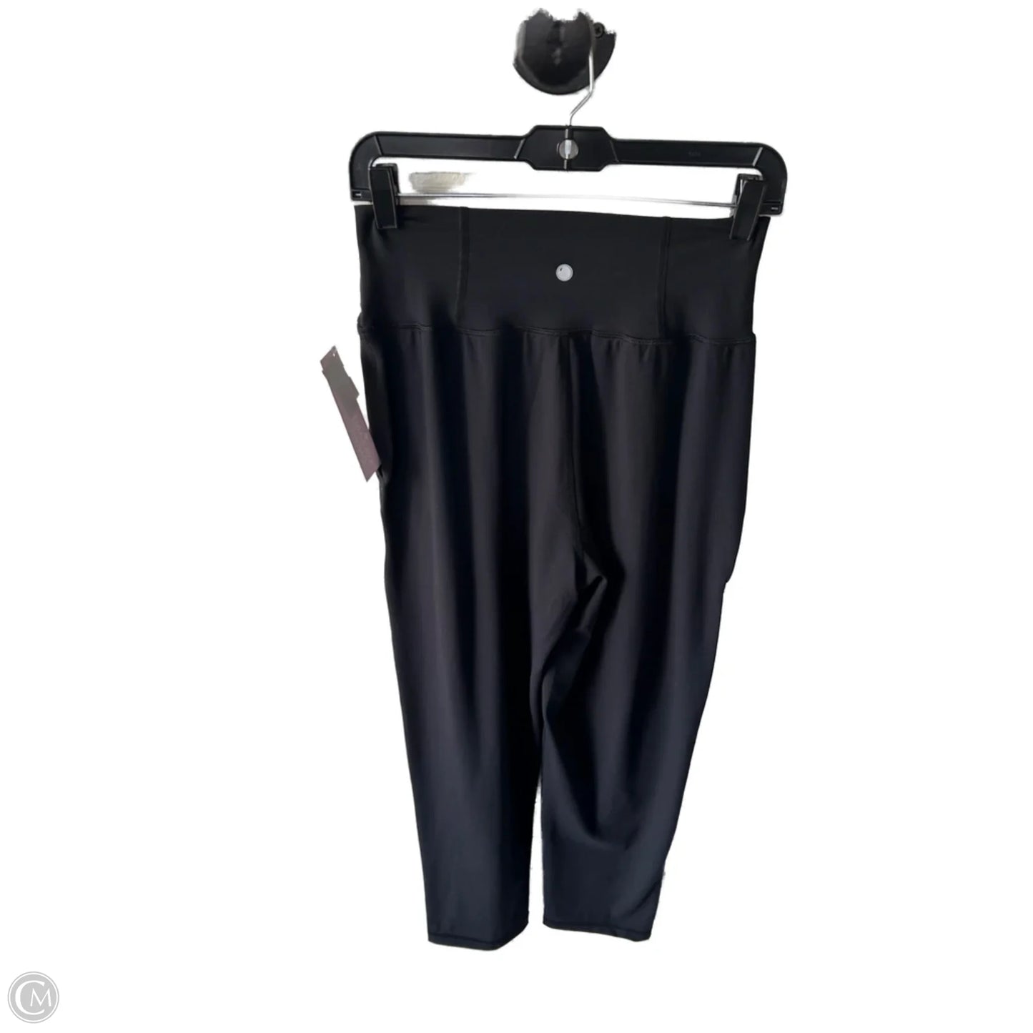 Athletic Pants By Yogalicious In Black & Blue, Size: 6