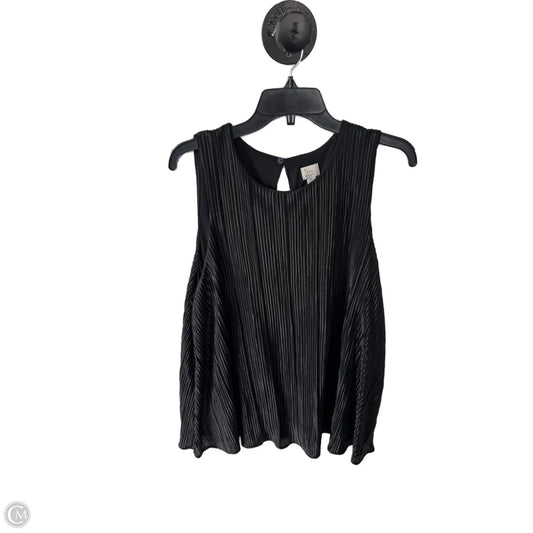 Top Sleeveless By A New Day In Black, Size: Xl