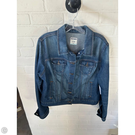Jacket Denim By Old Navy In Blue Denim, Size: Xl