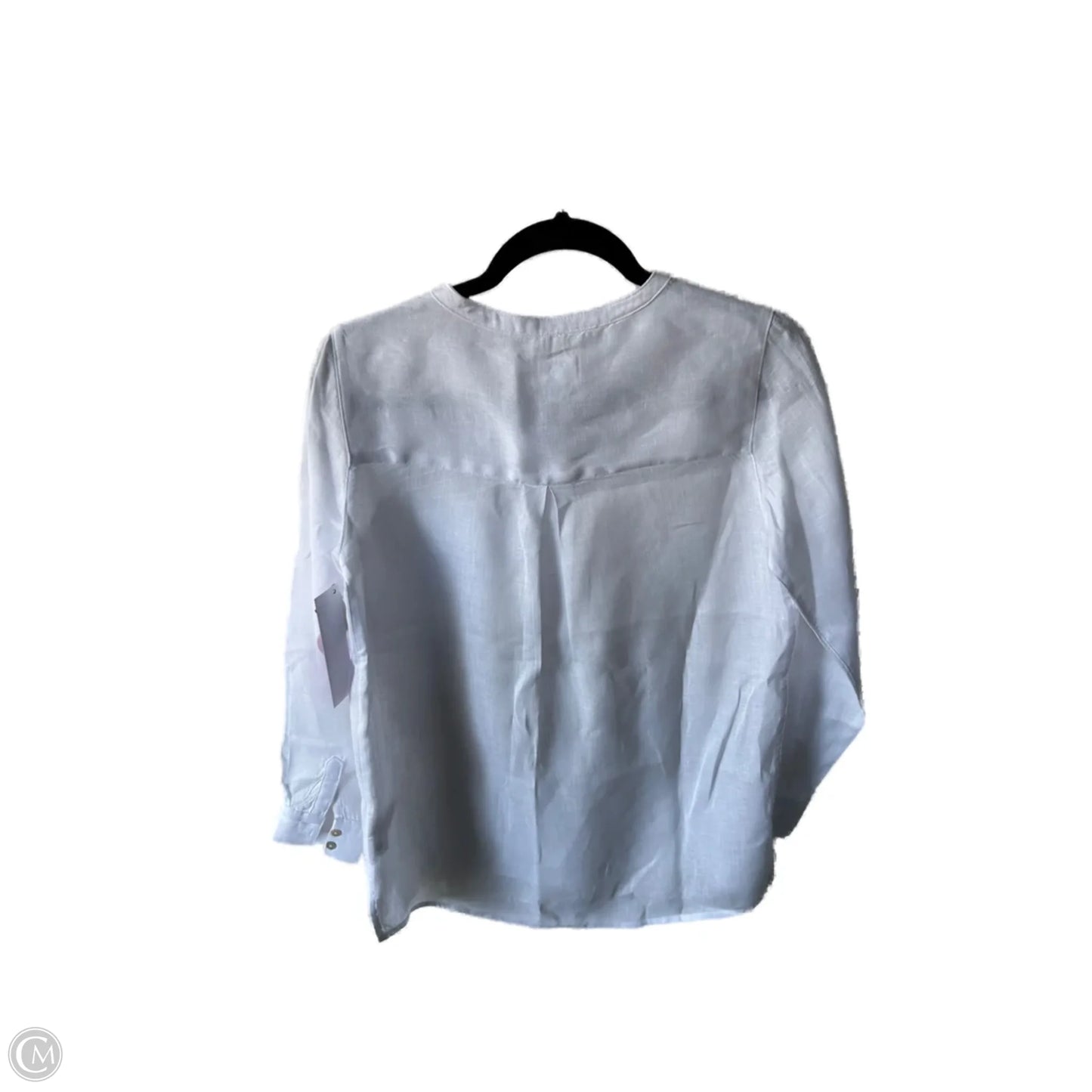 Tunic Long Sleeve By Sigrid Olsen In White, Size: Xs