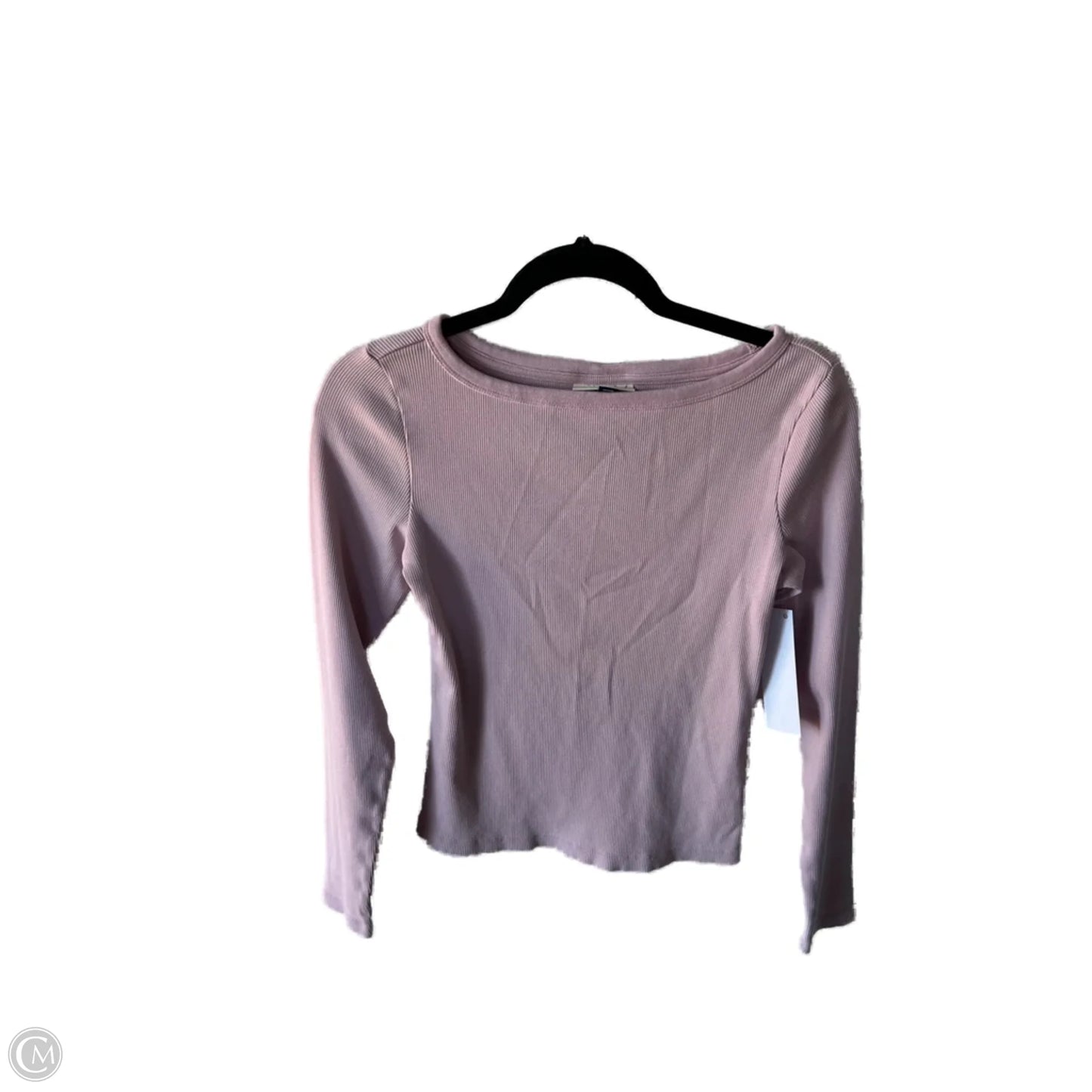 Top Long Sleeve Basic By Universal Thread In Pink, Size: M