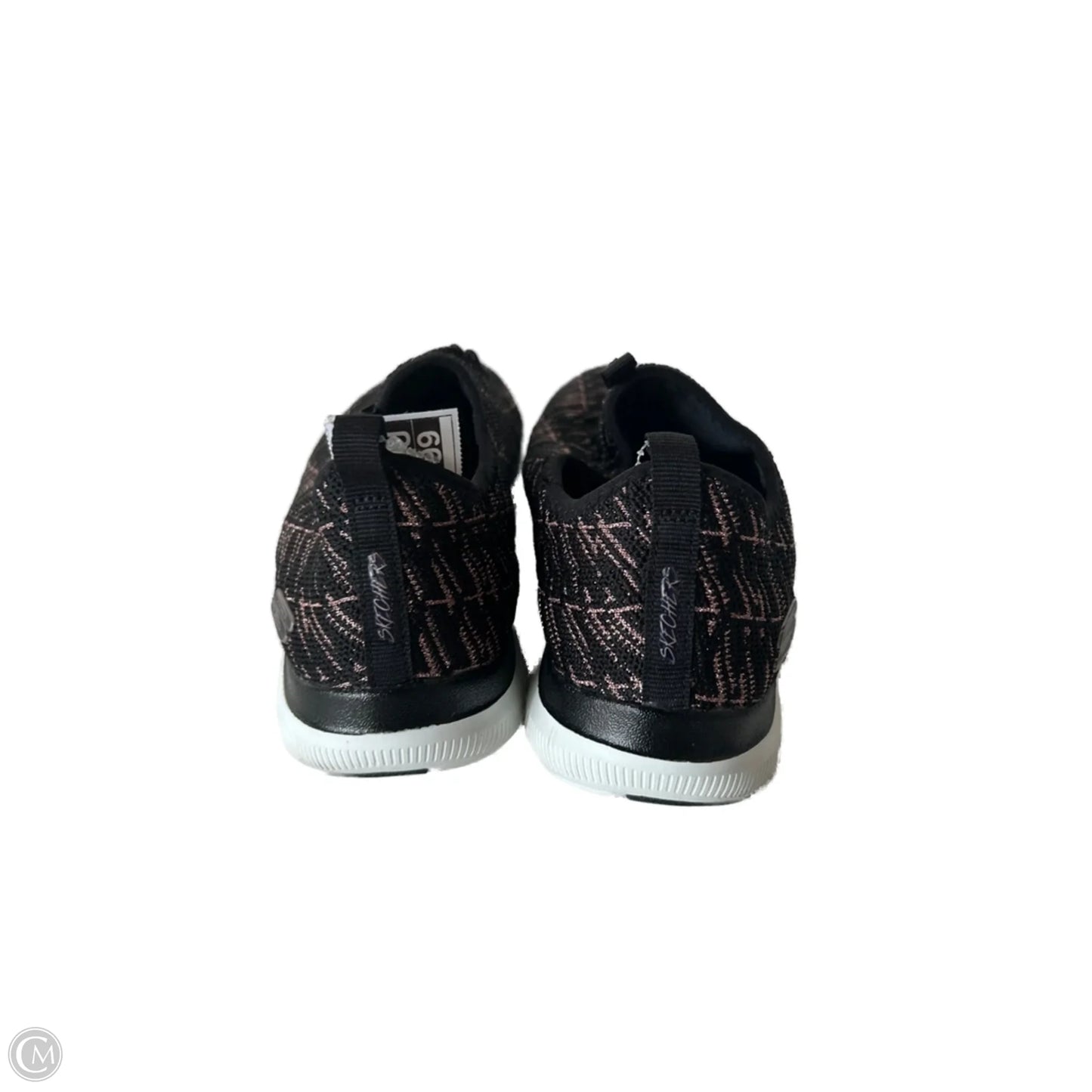 Shoes Sneakers By Skechers In Black & Pink, Size: 8.5