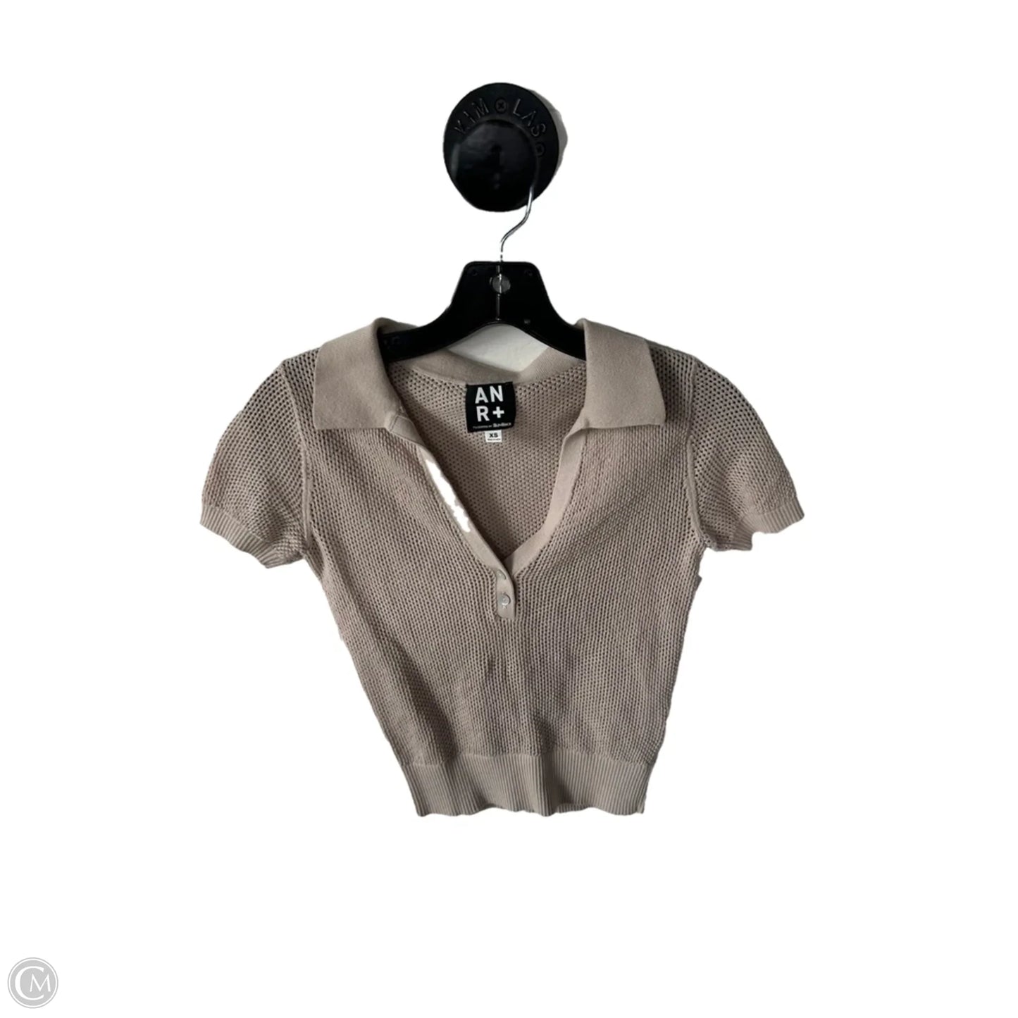 Sweater Short Sleeve By Alp N Rock In Tan, Size: Xs
