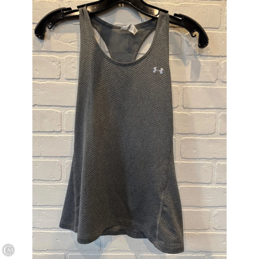 Athletic Tank Top By Under Armour In Grey, Size: Xs