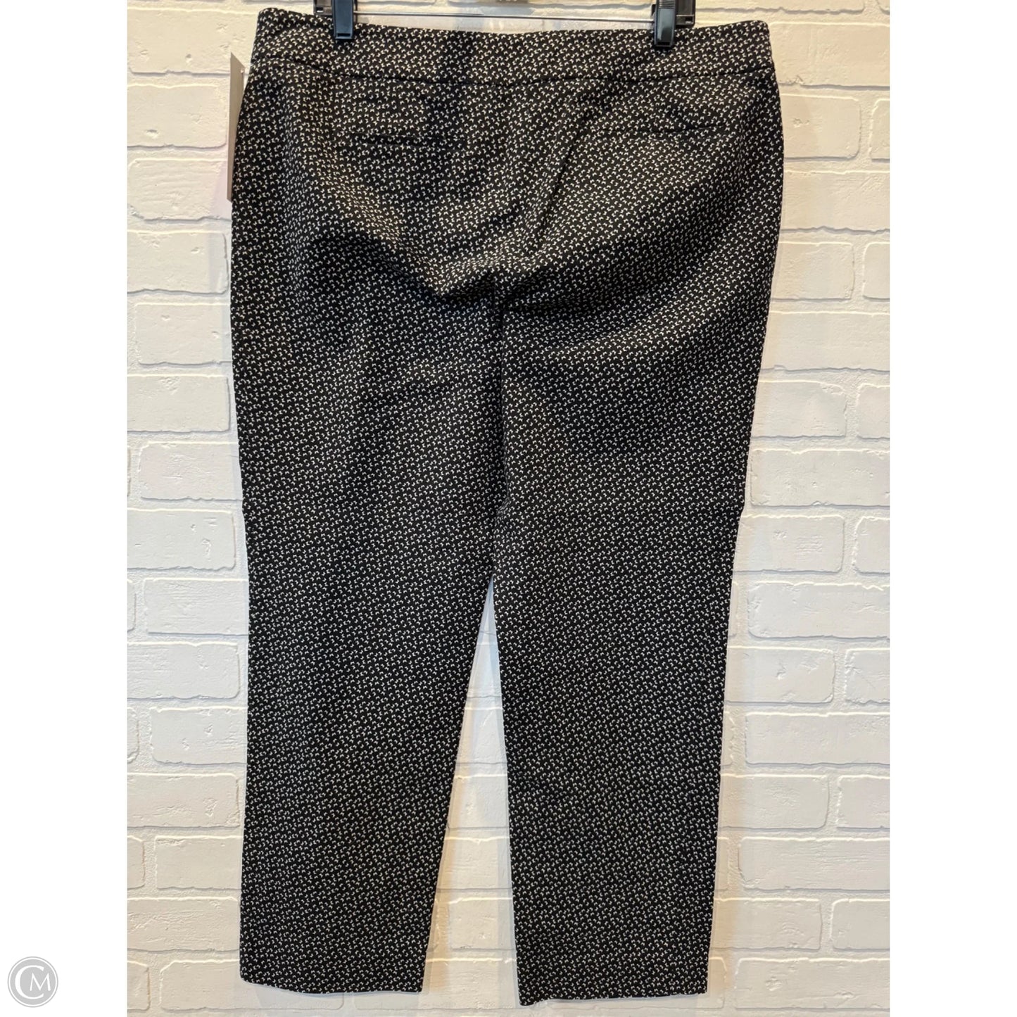 Pants Dress By Loft In Black & White, Size: 14