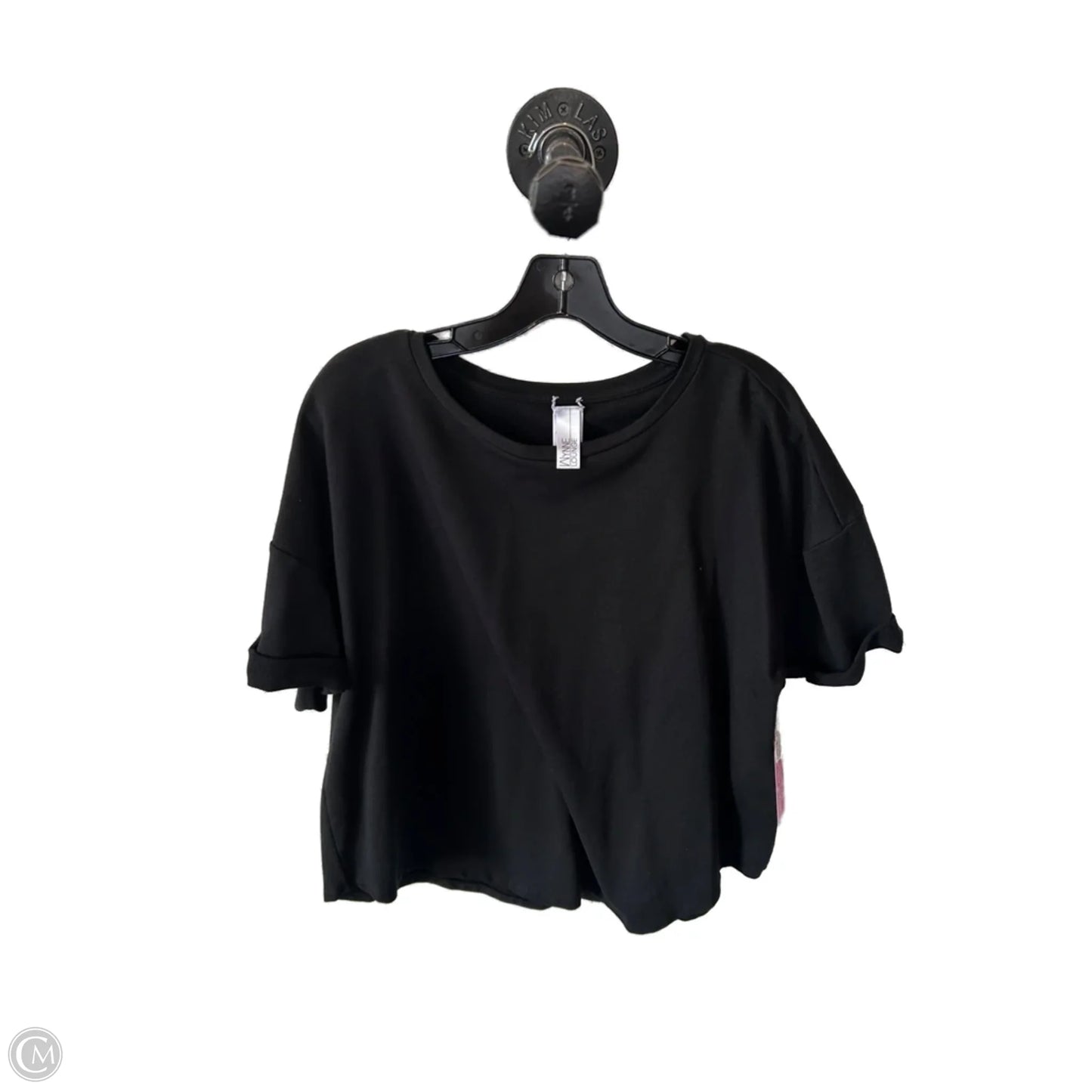 Top Short Sleeve Basic By Clothes Mentor In Black, Size: Xl