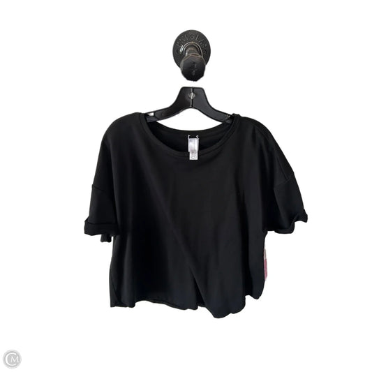 Top Short Sleeve Basic By Clothes Mentor In Black, Size: Xl