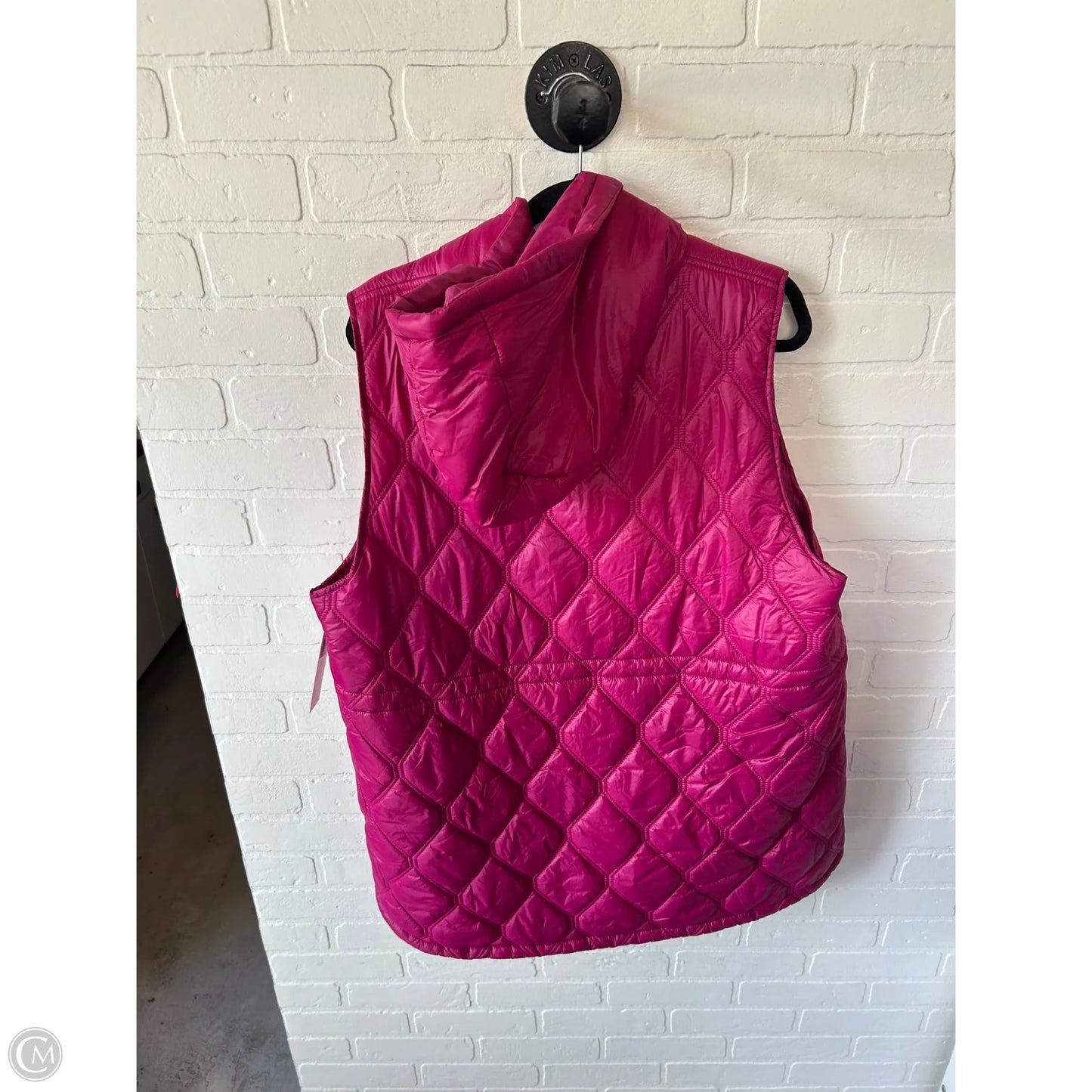 Vest Puffer & Quilted By Maurices In Pink, Size: 2x
