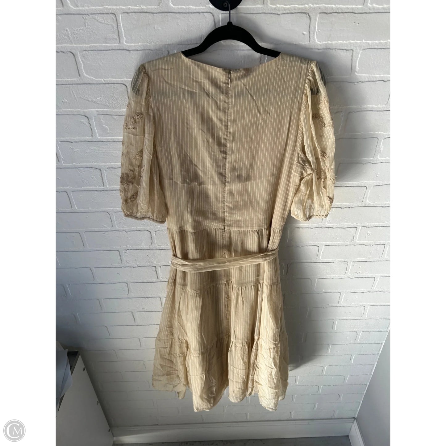 Dress Work By Lauren By Ralph Lauren In Tan, Size: Xl