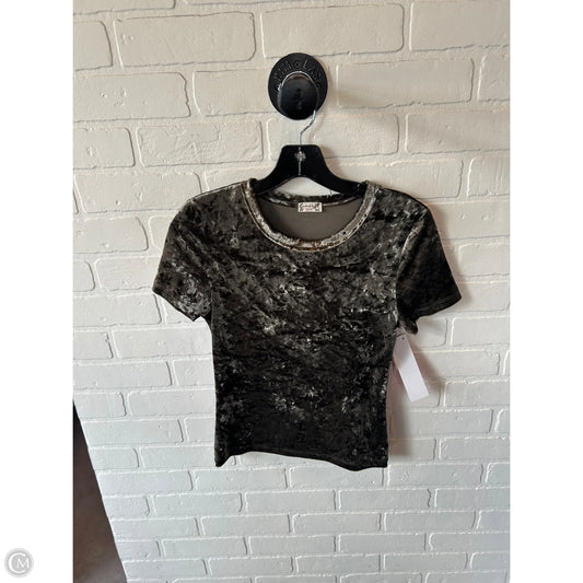 Top Short Sleeve By Free People In Green, Size: M