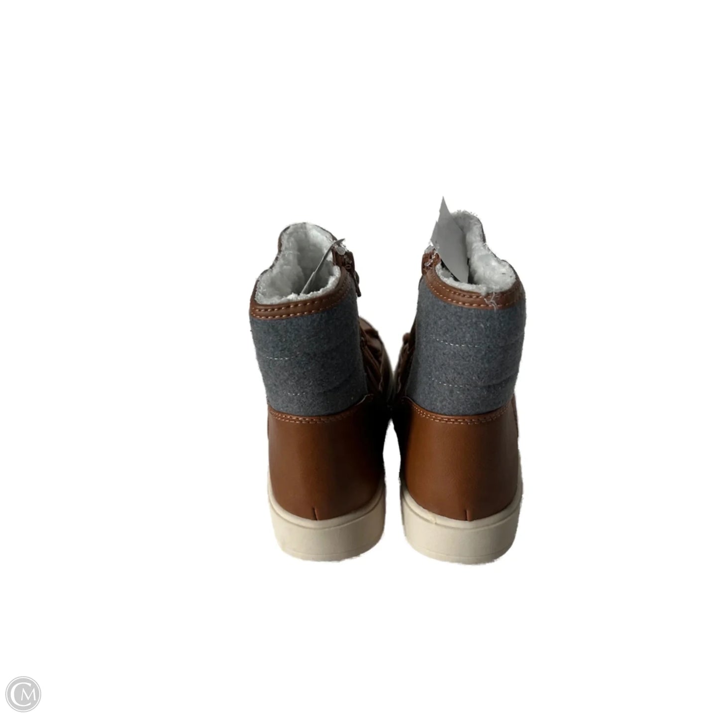 Boots Ankle Flats By Cme In Tan, Size: 8