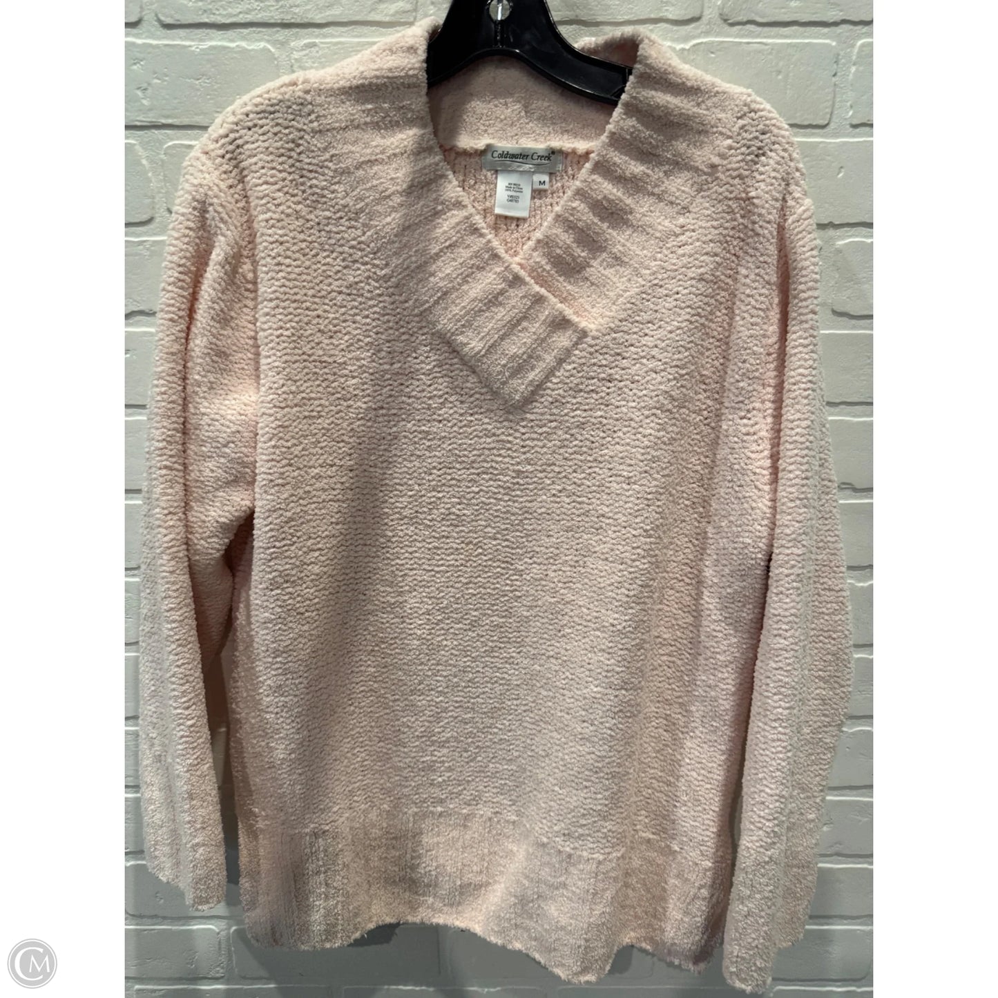 Sweater By Coldwater Creek In Peach, Size: M
