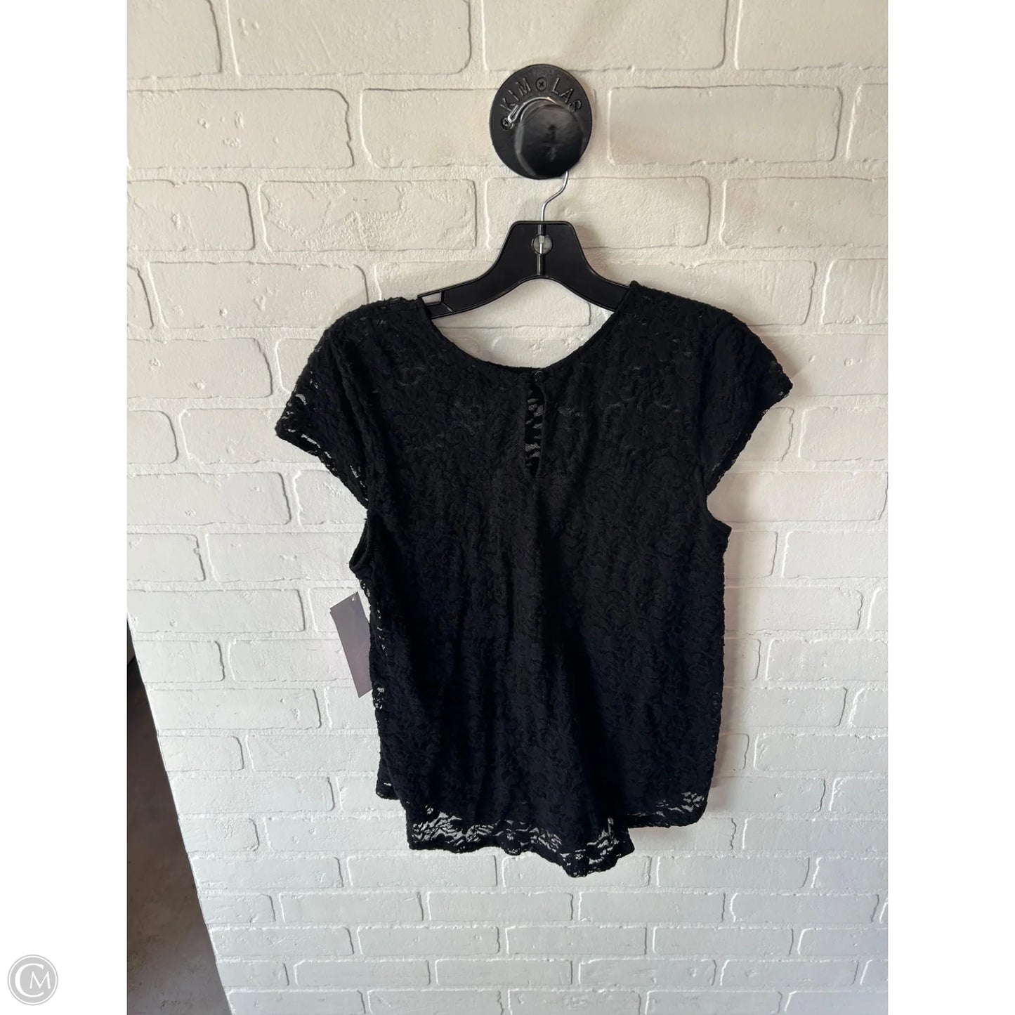 Top Sleeveless By West Kei In Black, Size: M